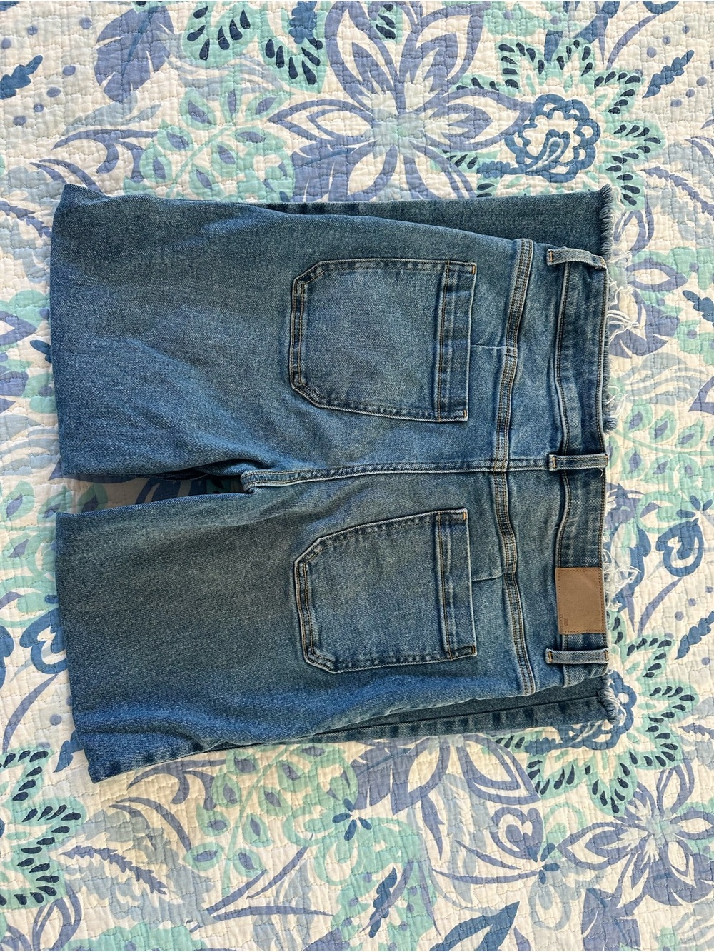 Zara High Rise Women's Blue Denim Jeans - Picture 5 of 5